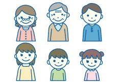 家族に肝炎ウイルス保有者または肝がんの患者さんがいる方